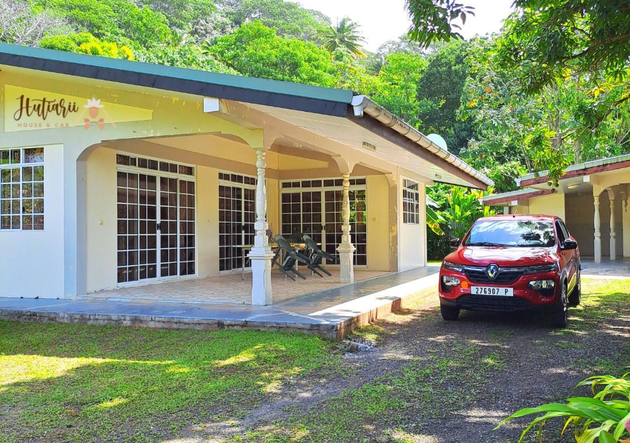 Villa Hutiarii House & Car & Excursions Raiatea Tevaitoa Esterno foto