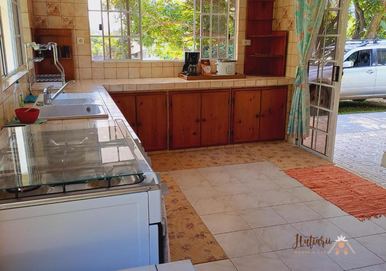 Villa Hutiarii House & Car & Excursions Raiatea Tevaitoa Esterno foto